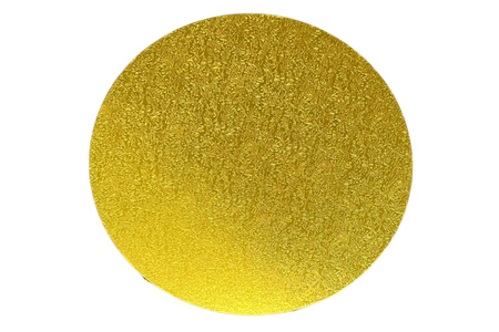 Podkład  pod tort MDF 3mm Ø 20cm złoty