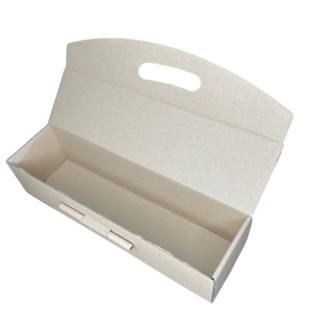 Pudełko na wino z drewnianym kołkiem 37,5x10x8,5 cm