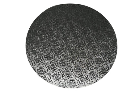 Podkład  pod tort MDF 3mm Ø 25cm czarny