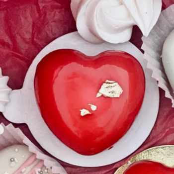 Podkład bankietowy do monoporcji okrągły z uchwytem 10 cm biały