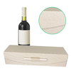 Pudełko na wino z drewnianym kołkiem 37,5x10x8,5 cm